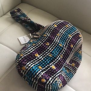Brand New with Tags World Finds Kantha Slingback